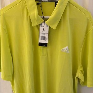 Adidas Men's Lime Polo Shirt